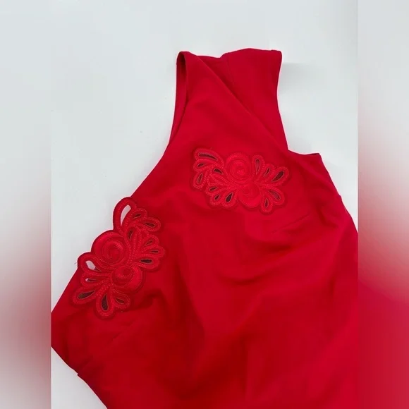 NWT Agent Provocateur Cilla Red Swimsuit Ibiza Size AP 2 US 4 Small - Picture 7 of 15